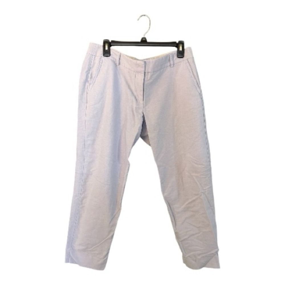 J. Crew Light Blue Chino Pants Cropped Size 12